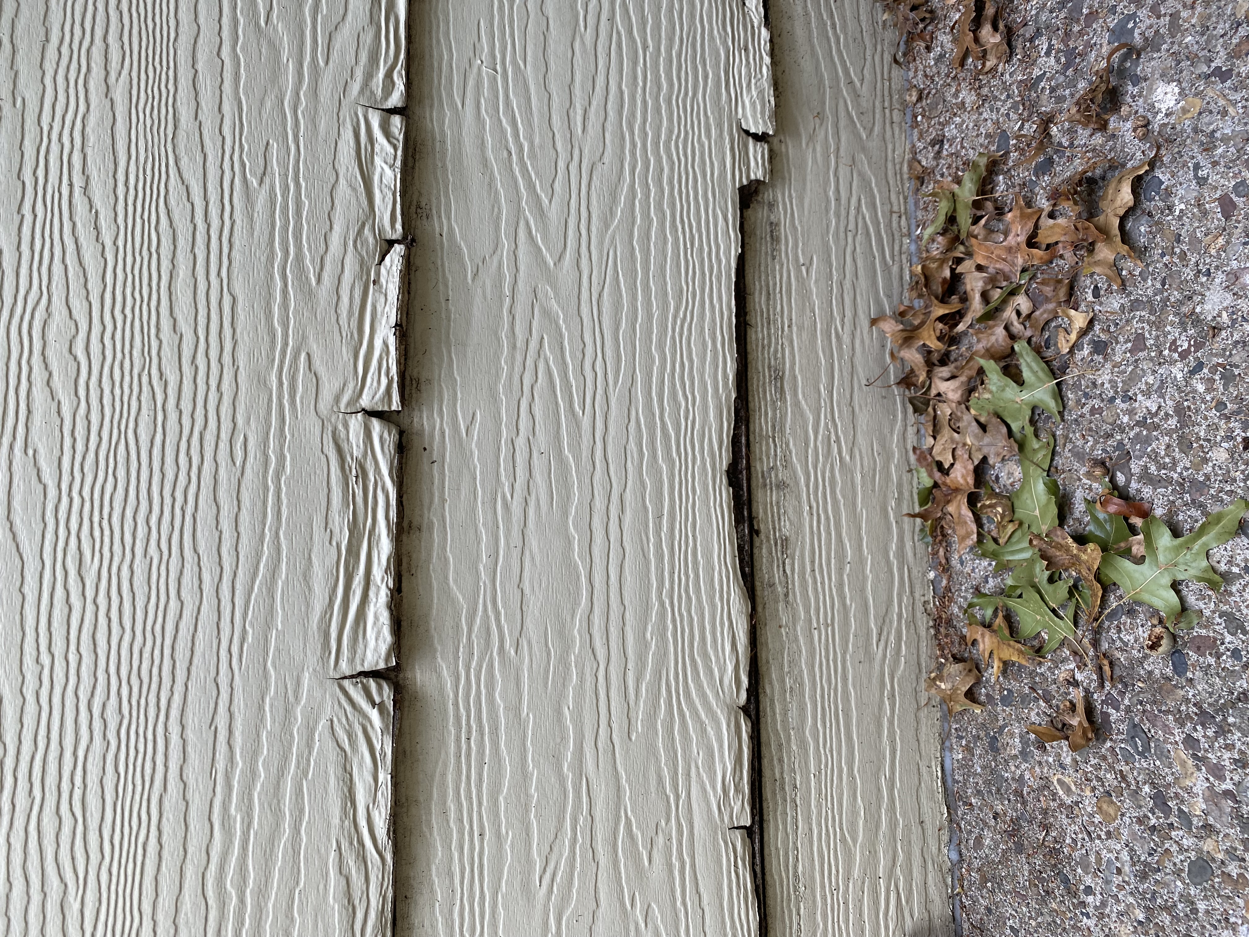 img Siding in courtyard